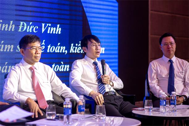 Ông Phạm Quang Trung – Tổng Giám đốc ECOVIS AFA VIỆT NAM chia sẻ thông tin về việc áp dụng IFRS ở các quốc gia trên thế giới và thống kê tại Việt Nam